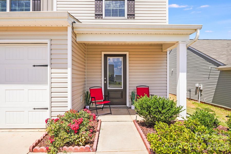 Exterior details and patio area of a home in Pinnacle Estates, Shelby (Image 3).