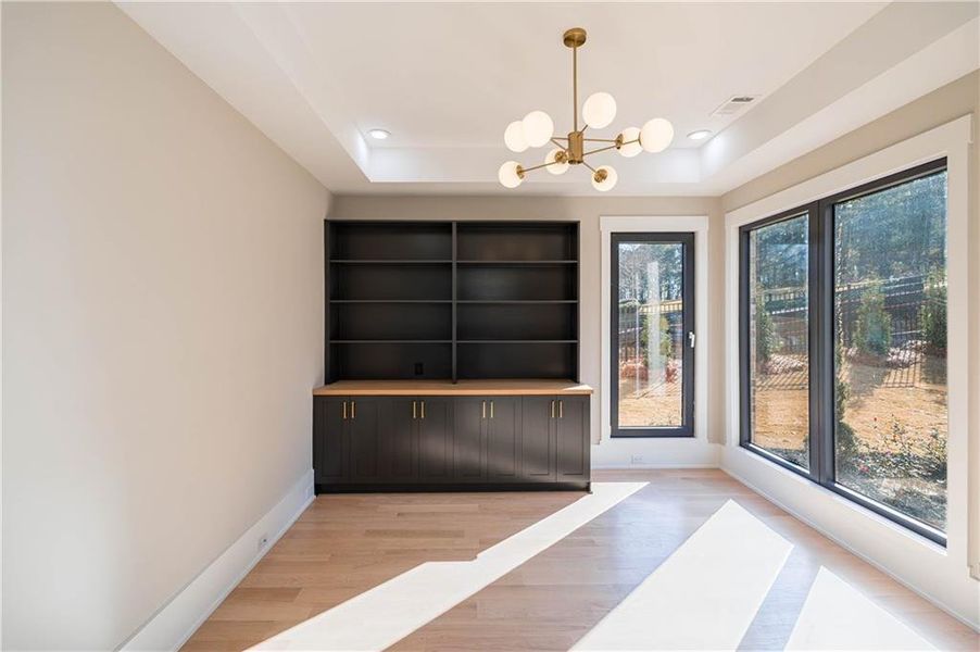 Furnished interior view inside a new home in , Dacula (Image 25).