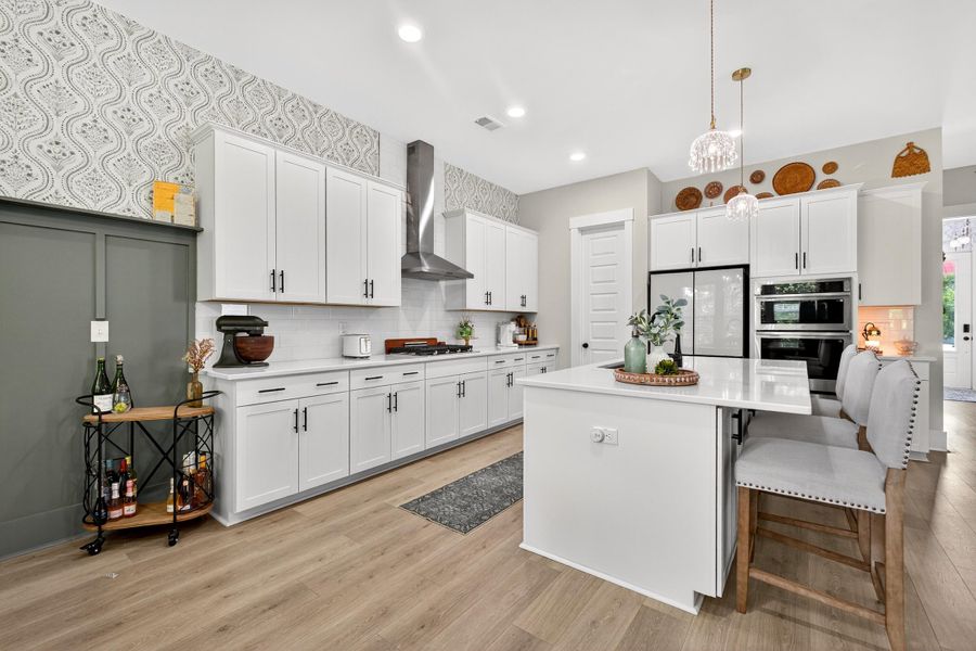 Furnished interior view inside a new home in , Ravenel (Image 13).