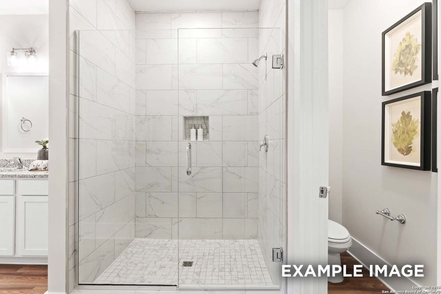 Furnished interior view inside a new home in Hickory Ridge, Elmendorf (Image 15).