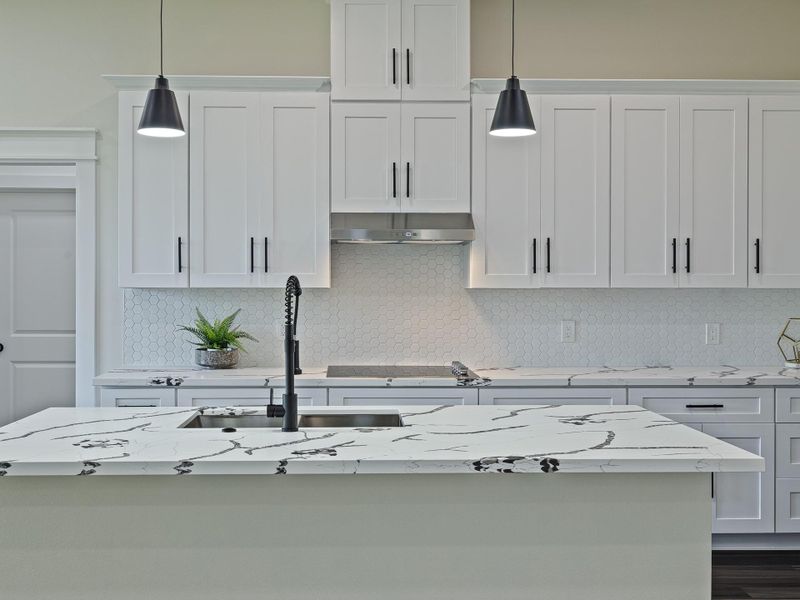 Close-up of interior finishes inside a home in , Angleton (Image 11).