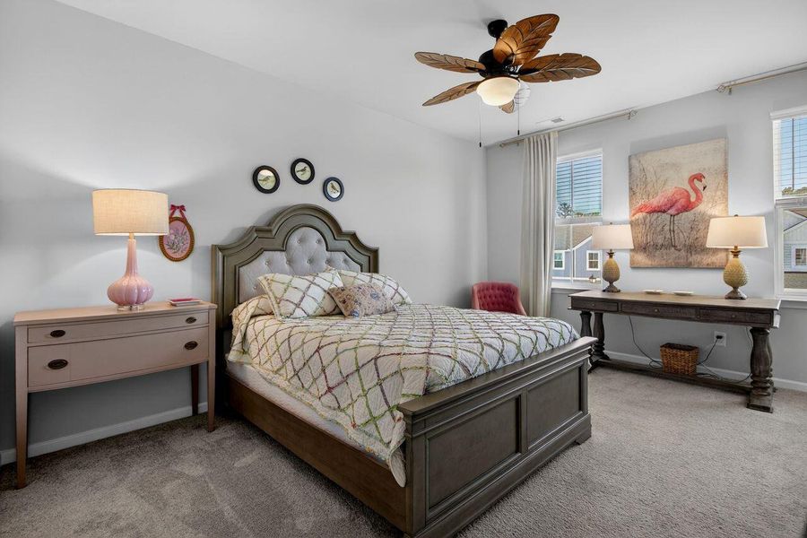 Furnished interior view inside a new home in Sweetgrass at Summers Corner, Summerville (Image 34).