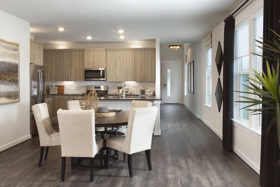 Furnished interior view inside a new home in Avondale, San Antonio (Image 5).