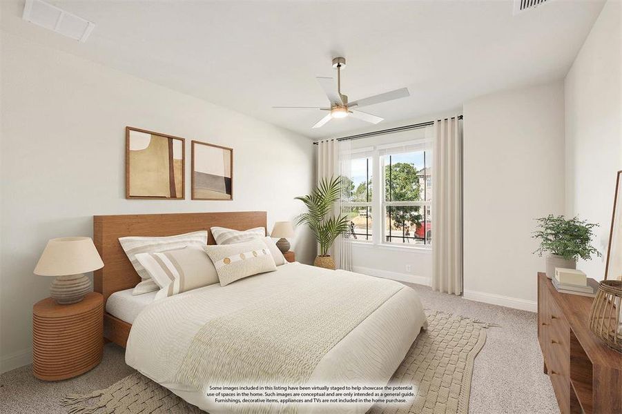 Furnished interior view inside a new home in Ridge Ranch Classic 50, Mesquite (Image 15). Furnished interior view inside a new home in Ridge Ranch Classic 50, Mesquite (Image 15).