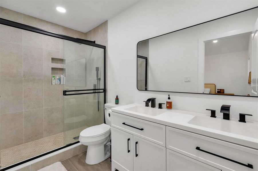 Furnished interior view inside a new home in , Cooper (Image 17).
