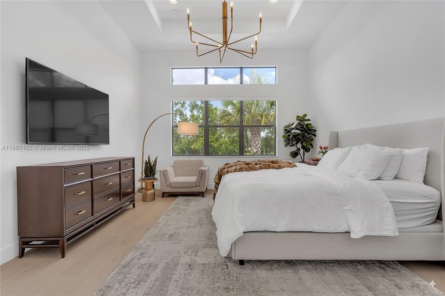 Furnished interior view inside a new home in , Boca Raton (Image 10). Furnished interior view inside a new home in , Boca Raton (Image 10).