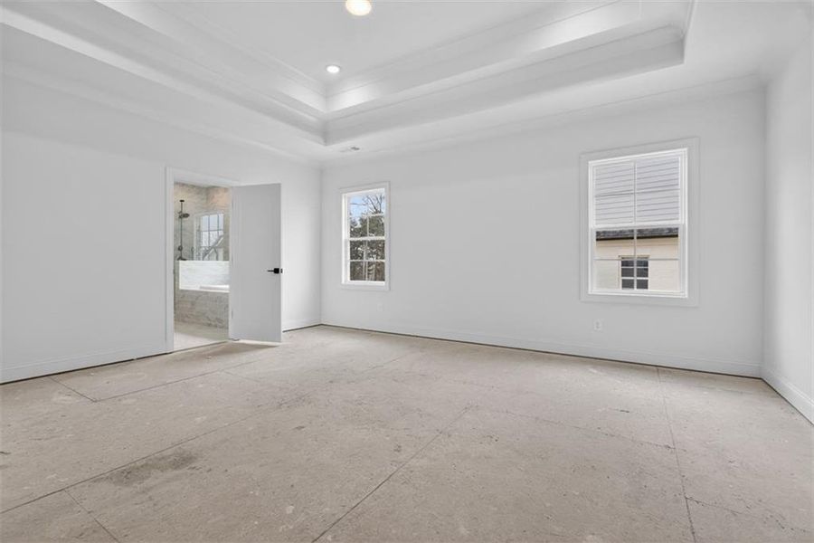 Spacious, unfurnished interior of a new home in , Suwanee (Image 62).