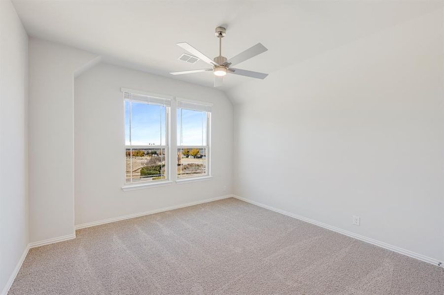 Spacious, unfurnished interior of a new home in Union Park Classic 55, Little Elm (Image 36). Spacious, unfurnished interior of a new home in Union Park Classic 55, Little Elm (Image 36).
