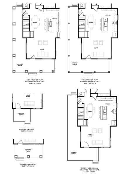 2D floor plan layout for the The Stanley by New Leaf Builders in The Piedmont Collection at Midtown Nexton, Summerville, SC (Image 5).