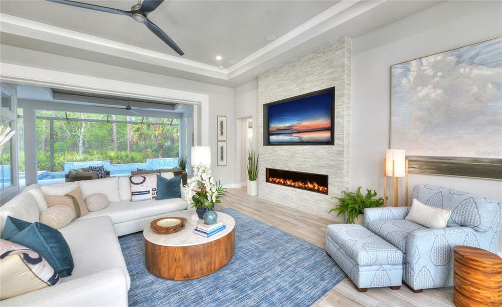 Furnished interior view inside a new home in , Ormond Beach (Image 14).
