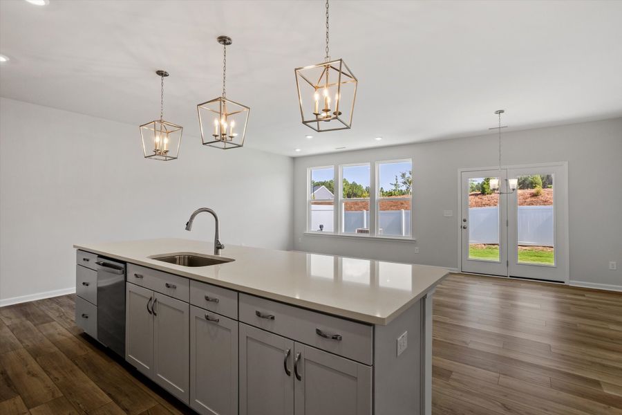 Furnished interior view inside a new home in Sweetbrier, Durham (Image 11).