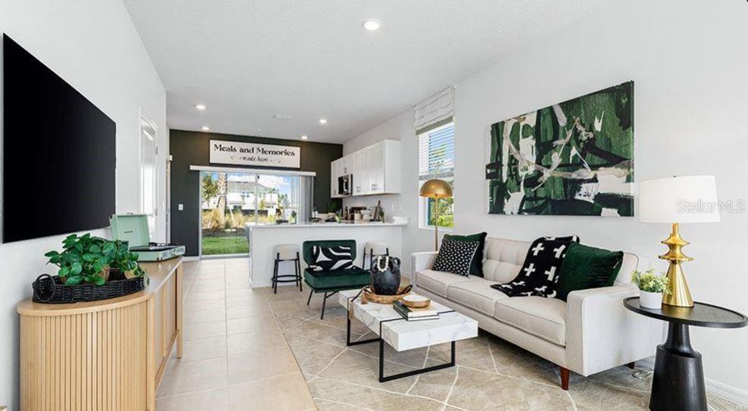 Furnished interior view inside a new home in Firethorn, Parrish (Image 5).