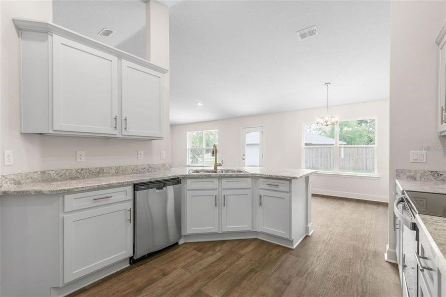 Furnished interior view inside a new home in , Palm Coast (Image 6).