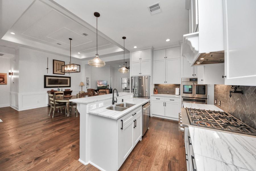 Furnished interior view inside a new home in , Sugar Land (Image 11).