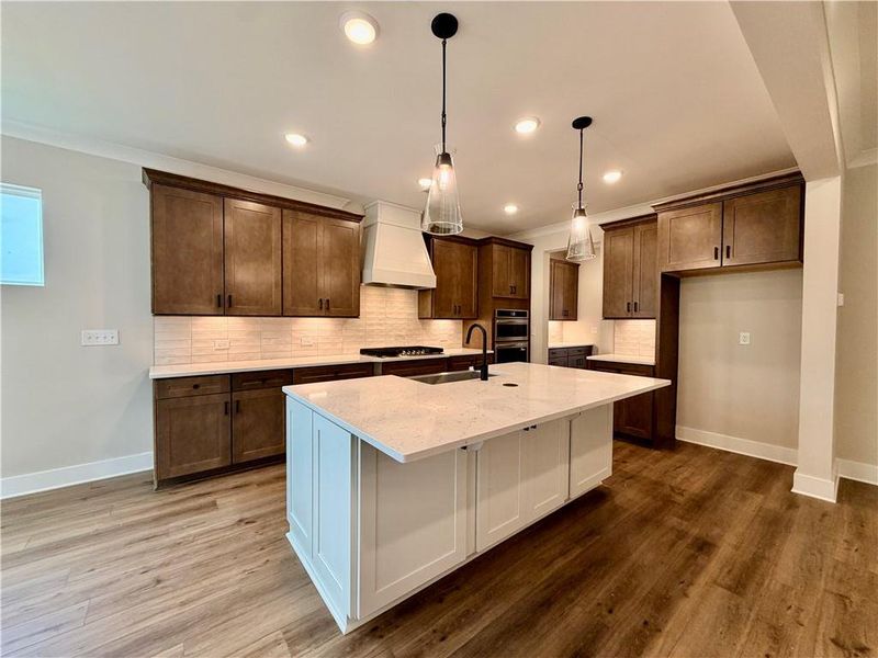 Furnished interior view inside a new home in Arbor West, Dawsonville (Image 14).