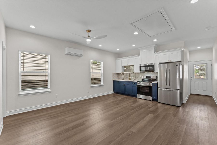 Furnished interior view inside a new home in , Galveston (Image 11). Furnished interior view inside a new home in , Galveston (Image 11).