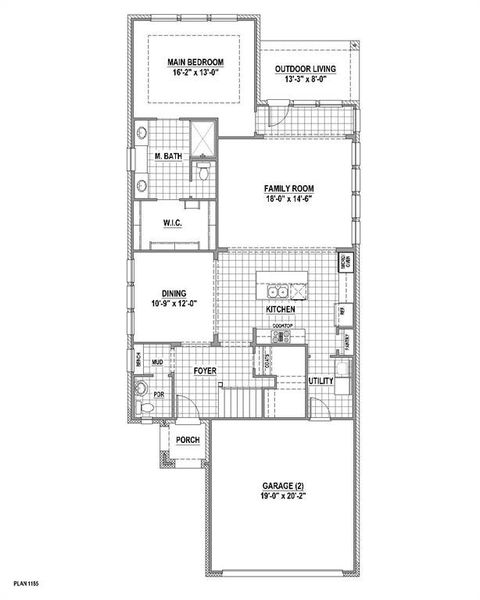 1st Level Floor Plan