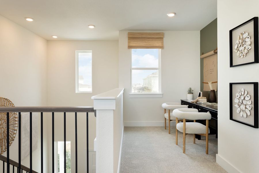 Upstairs | Andrew at Avery Centre in Round Rock, TX by Landsea Homes