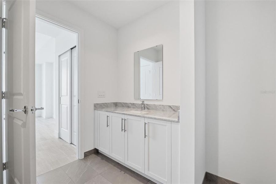 Furnished interior view inside a new home in , Tampa (Image 22).