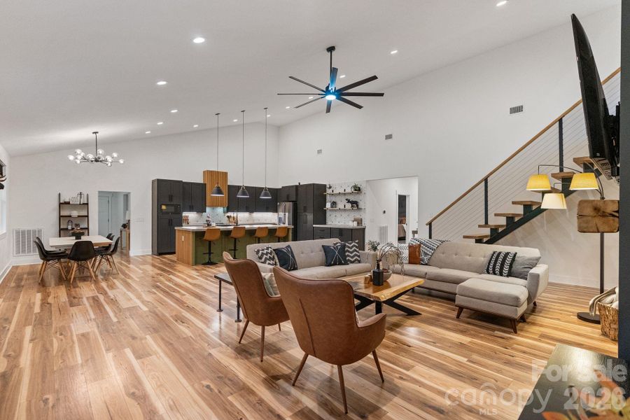 Furnished interior view inside a new home in , York (Image 39).