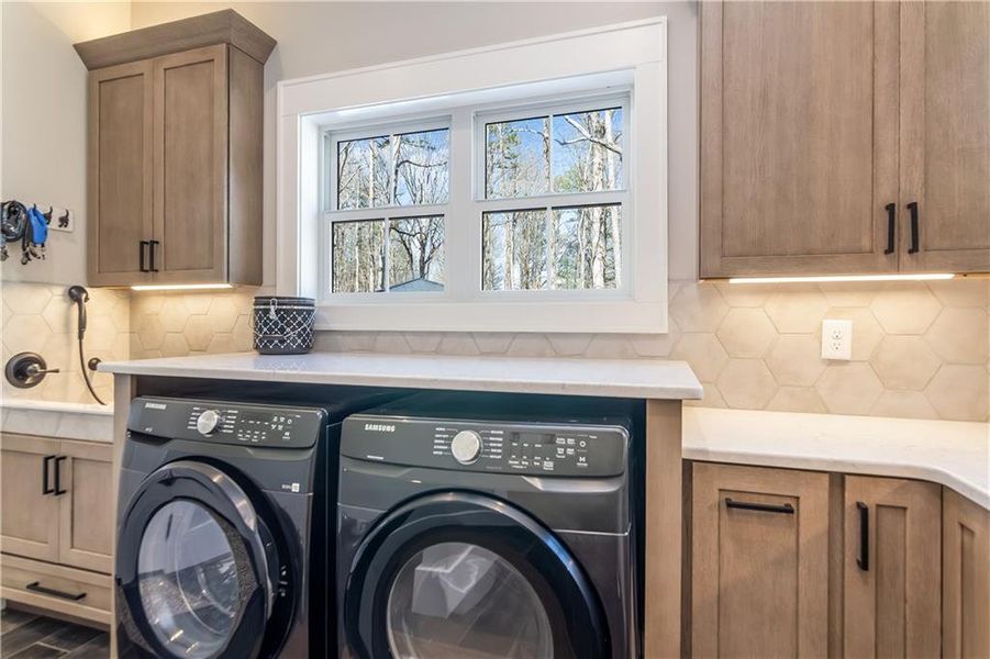 Close-up of interior finishes inside a home in , Ellijay (Image 20).