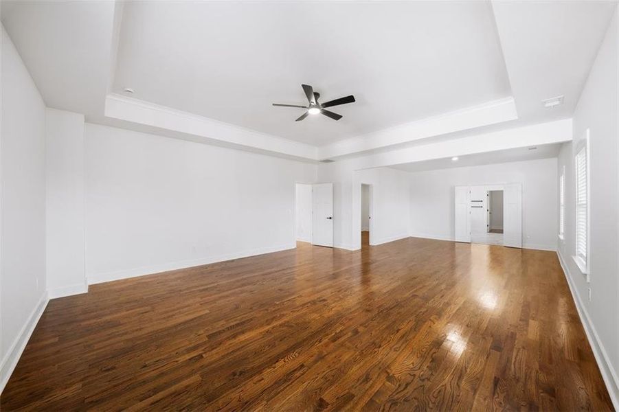 Spacious, unfurnished interior of a new home in Silvercrest Lakes, Acworth (Image 58).