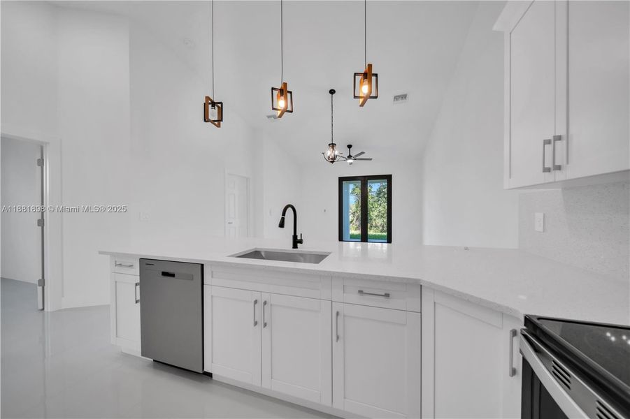 Furnished interior view inside a new home in , Lehigh Acres (Image 5).
