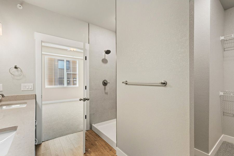 Representative furnished interior of a home built from the The Bierstadt by Landmark Homes in Northfield at Old Town, Fort Collins (Image 6).