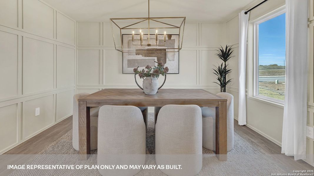 Furnished interior view inside a new home in Sunset Oaks, Maxwell (Image 13).