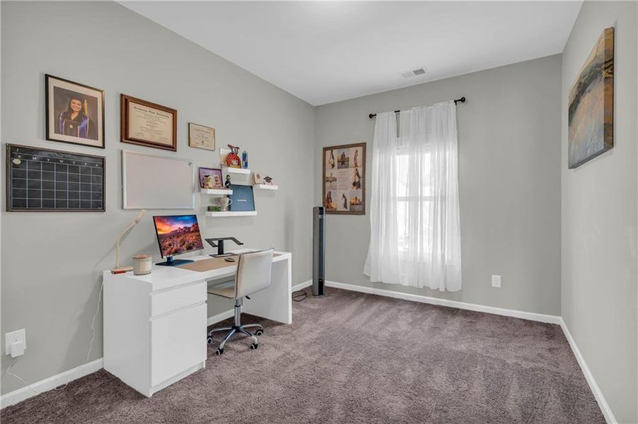 Furnished interior view inside a new home in , Atlanta (Image 13). Furnished interior view inside a new home in , Atlanta (Image 13).