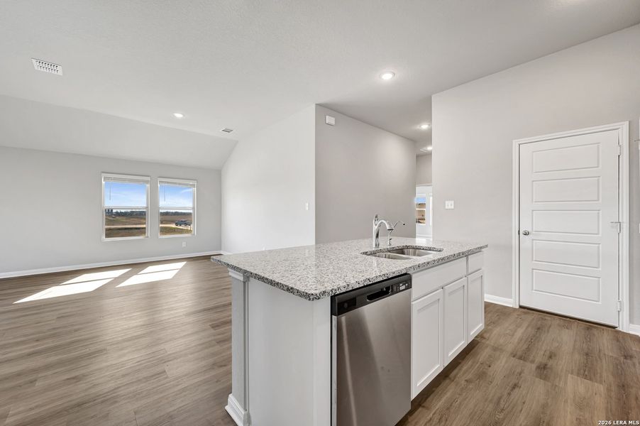 Furnished interior view inside a new home in Greenspoint Heights, Seguin (Image 10).