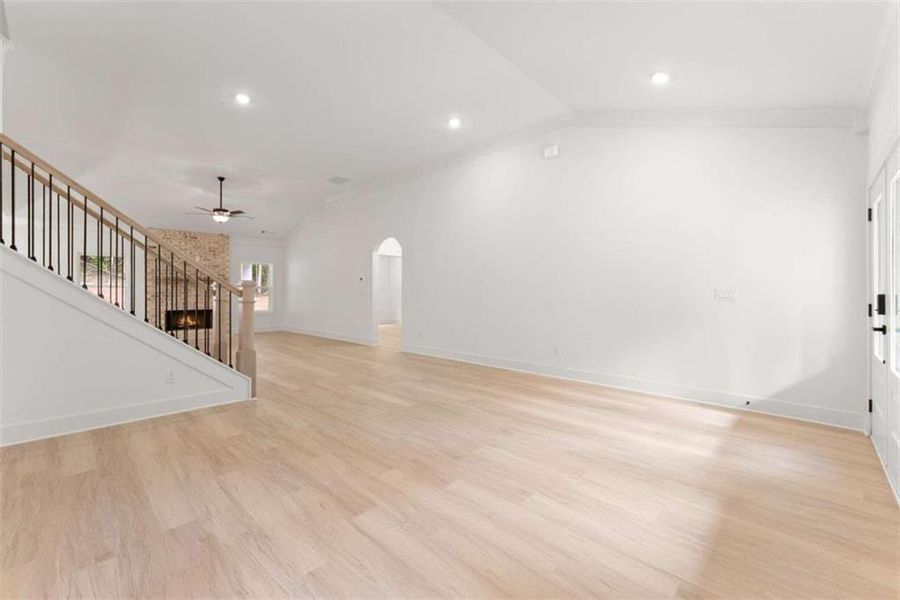 Spacious, unfurnished interior of a new home in , Maysville (Image 54).