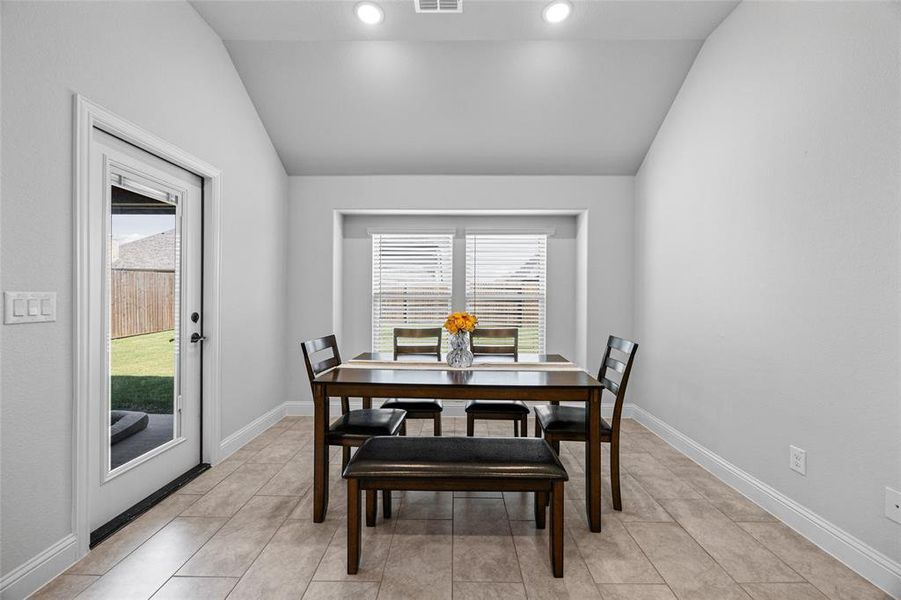 Furnished interior view inside a new home in The Oasis at North Grove 60-70, Waxahachie (Image 7). Furnished interior view inside a new home in The Oasis at North Grove 60-70, Waxahachie (Image 7).