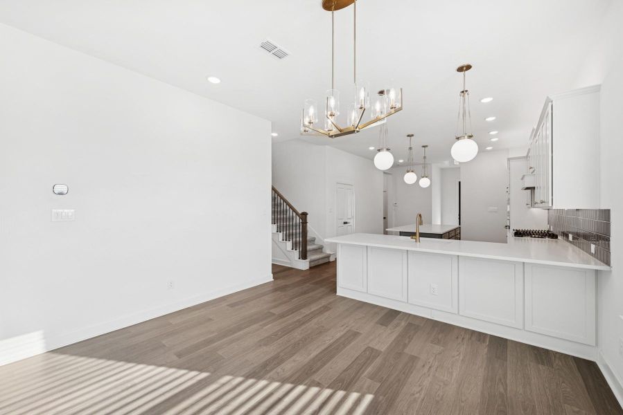 Spacious, unfurnished interior of a new home in Prairieland Village 40' Homesites, Cypress (Image 10).