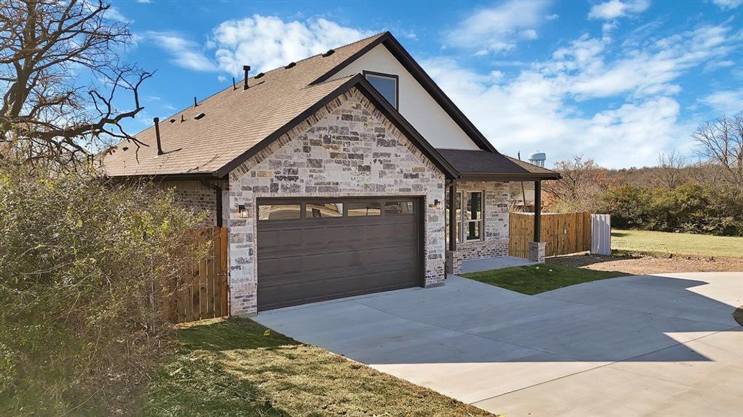 Front exterior of a new home in , Fort Worth, TX, highlighting curb appeal (Image 24).