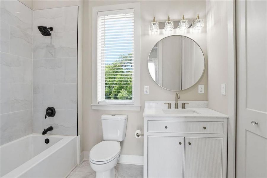 Furnished interior view inside a new home in , Clarkesville (Image 15).