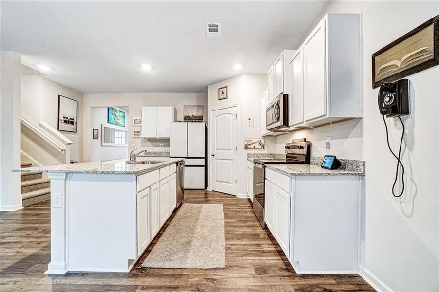 Furnished interior view inside a new home in , Dawsonville (Image 13).