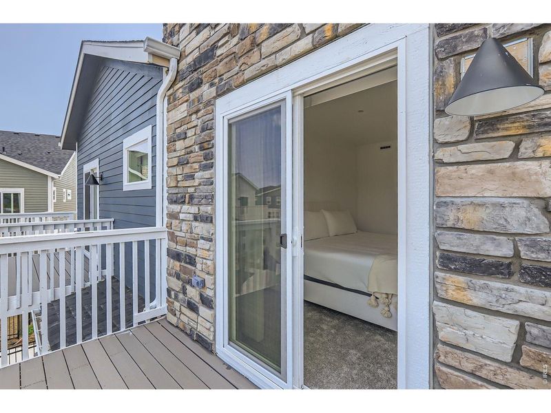 Exterior details and patio area of a home in , Longmont (Image 26).