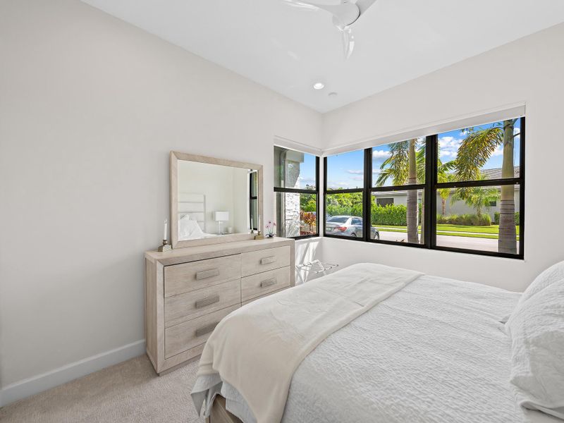 Furnished interior view inside a new home in , Boynton Beach (Image 13).