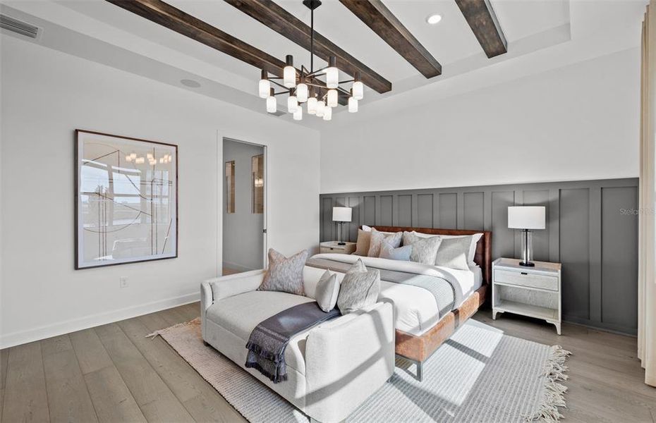 Furnished interior view inside a new home in Del Webb Catalina, Lakewood Ranch (Image 9).