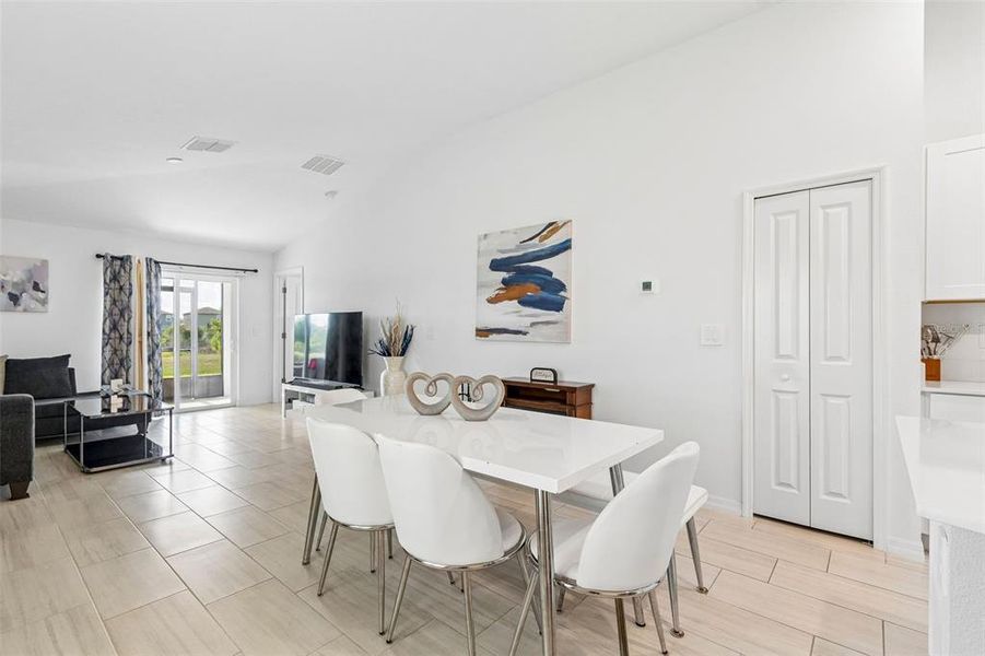 Furnished interior view inside a new home in Park East, Plant City (Image 12).