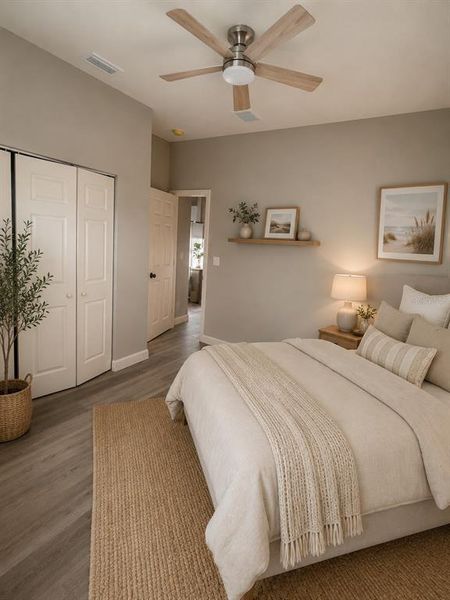 Furnished interior view inside a new home in , Tampa (Image 3). Furnished interior view inside a new home in , Tampa (Image 3).