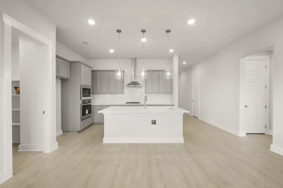 Representative furnished interior of a home built from the Liberty by Rockwell Homes in Wildflower Ranch, Justin (Image 8).