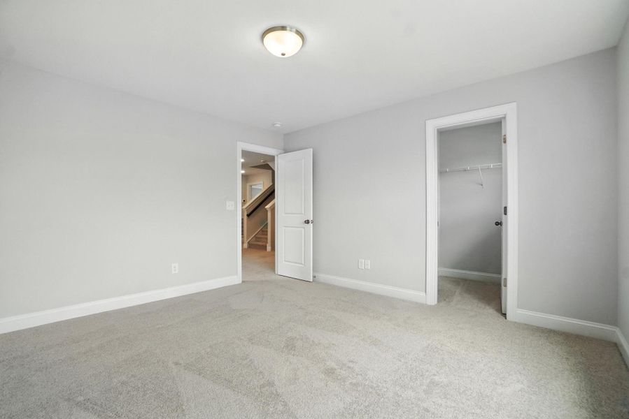 Spacious, unfurnished interior of a new home in Hampton Woods, Charlotte (Image 36). Spacious, unfurnished interior of a new home in Hampton Woods, Charlotte (Image 36).