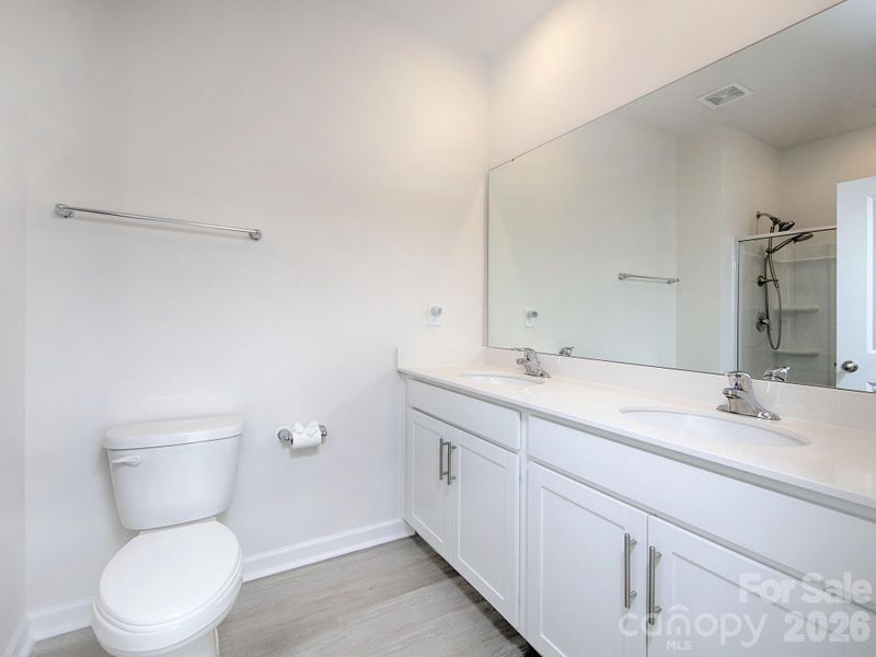 Furnished interior view inside a new home in Villas at Sherrills Ford, Terrell (Image 9).