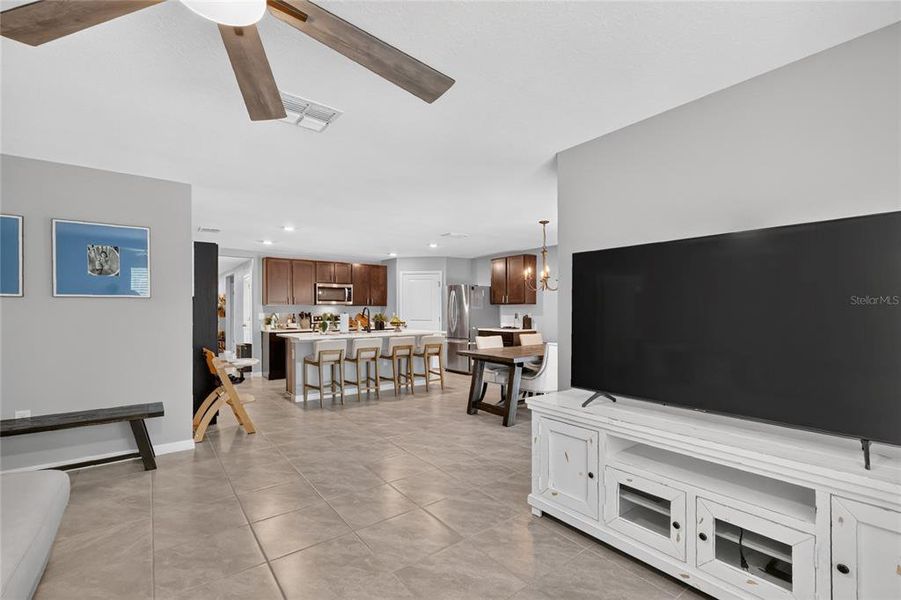 Furnished interior view inside a new home in Sunset Hills, Summerfield (Image 7).