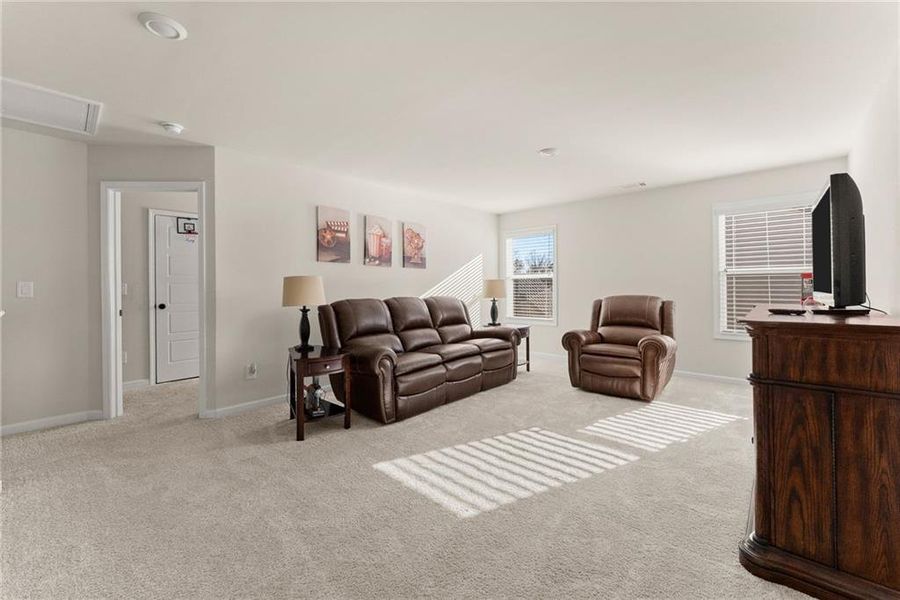 Furnished interior view inside a new home in , Auburn (Image 36).