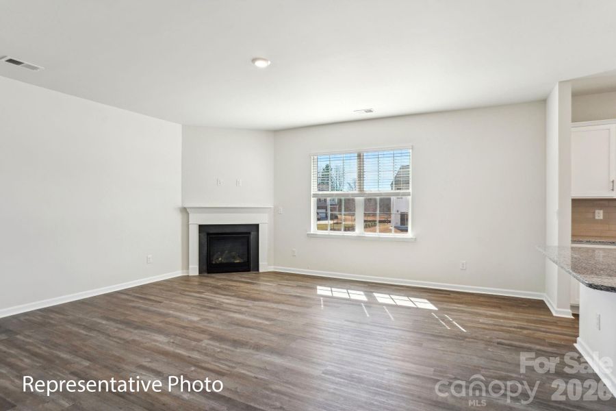 Spacious, unfurnished interior of a new home in Secrest Commons, Monroe (Image 22). Spacious, unfurnished interior of a new home in Secrest Commons, Monroe (Image 22).