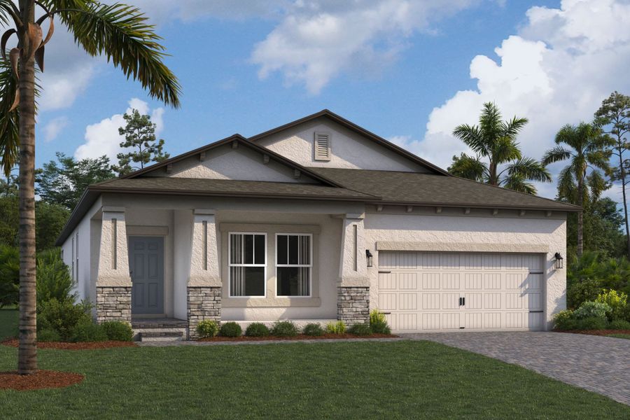 Newport II Elevation C - Harmony Ridge