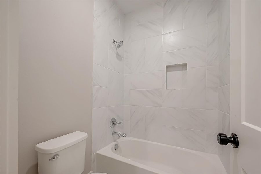 Full Bath upstairs with shower and tub Full Bath upstairs with shower and tub